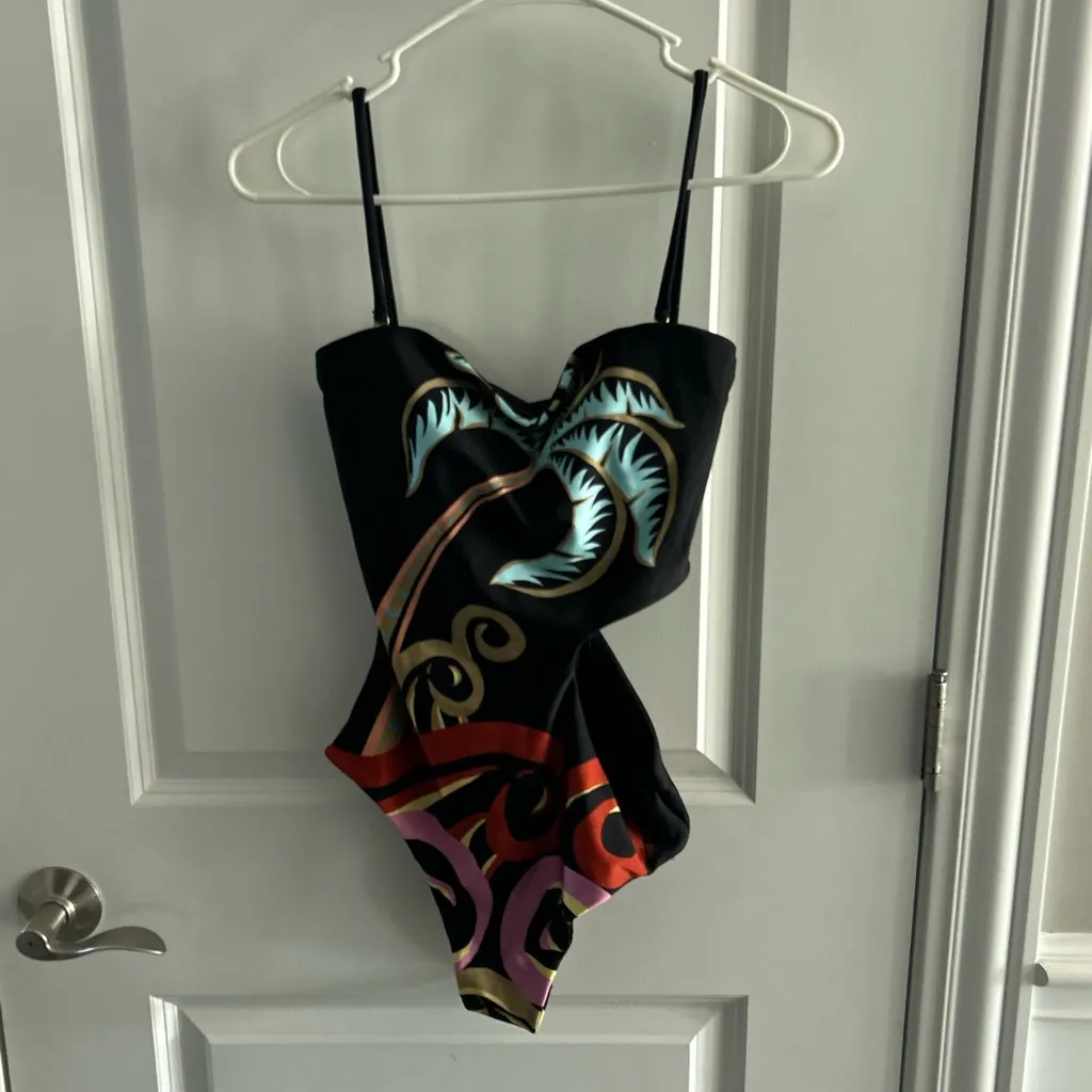 Farm Rio Pineapple Wave One Piece Swimsuit - Image 2