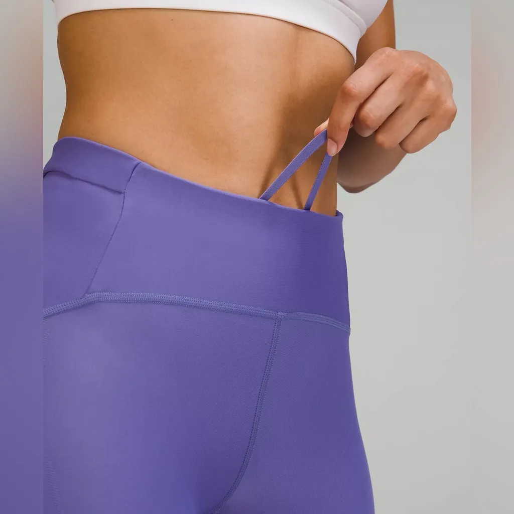 🍋 LULULEMON Senseknit Running High-Rise Tights in Charged Indigo Size 14 - Image 5