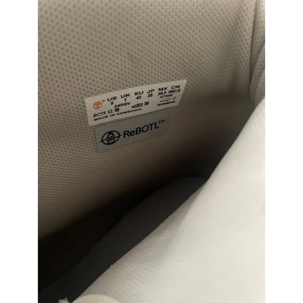 Timberland  Combat Boots; Round Toe Boot; S53, Sz 9 - Image 7