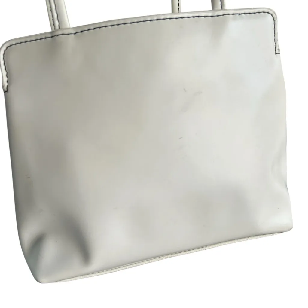 Urban Outfitters faux leather micr mini y2k shoulder bag preppy light academia - Image 3