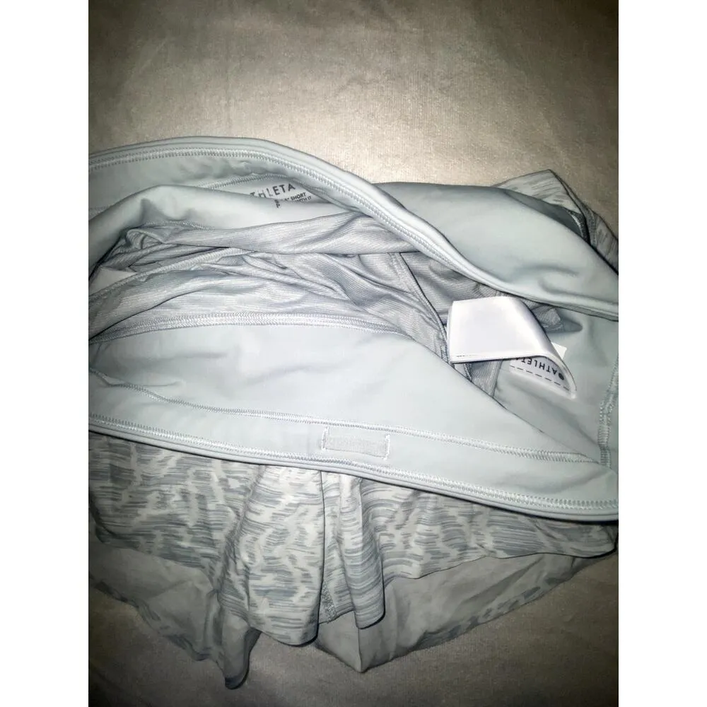 NWOT Womens Athleta Printed Run With It 4.5" Short Size Small - Image 7