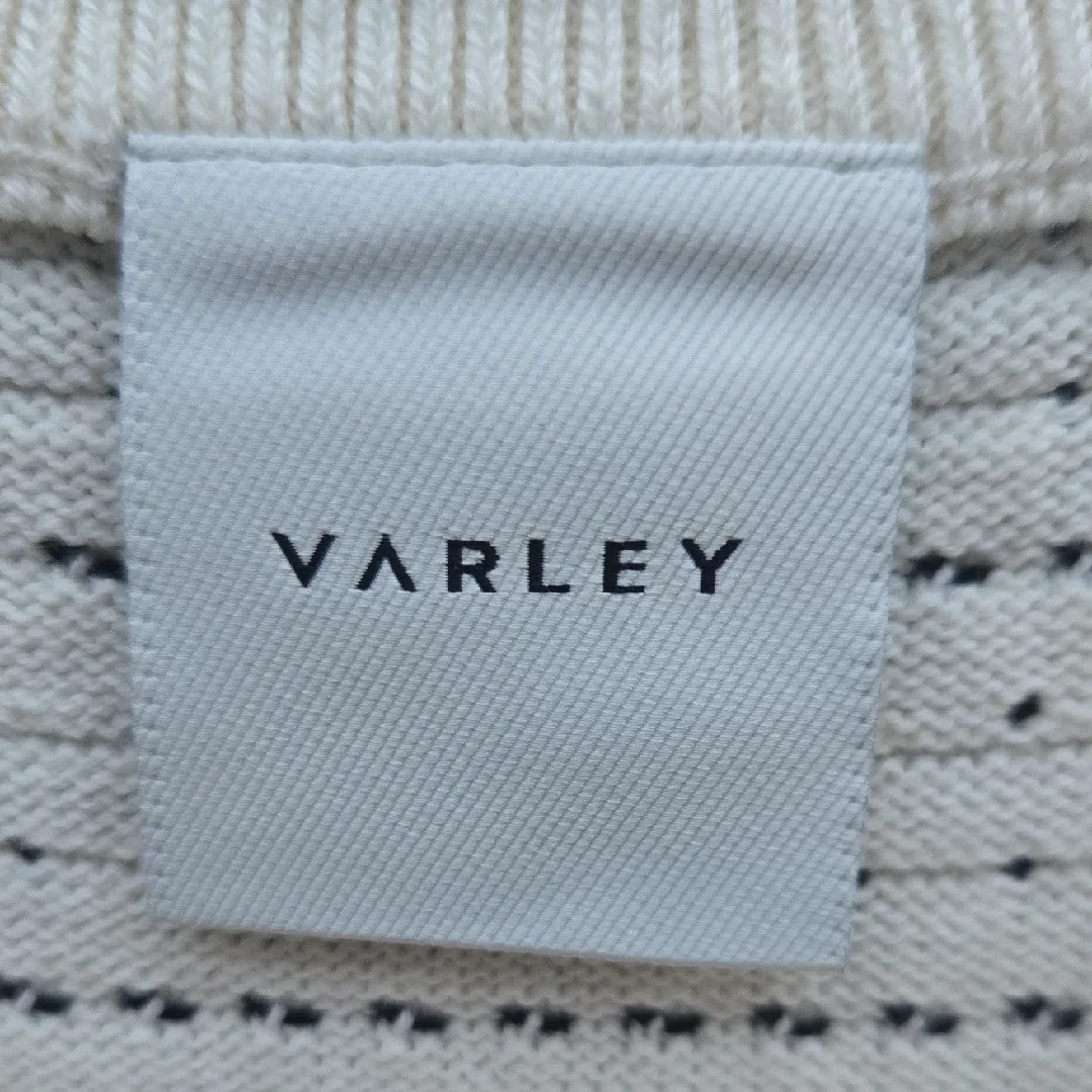 Varley Cream Textured Knit Mini Dress - Image 2