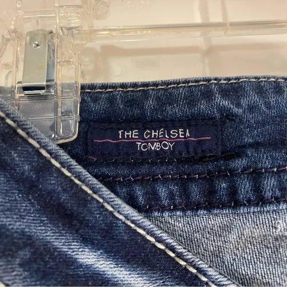 Vigoss Blue Skinny‎ Jeans with Distressed Details - Image 4