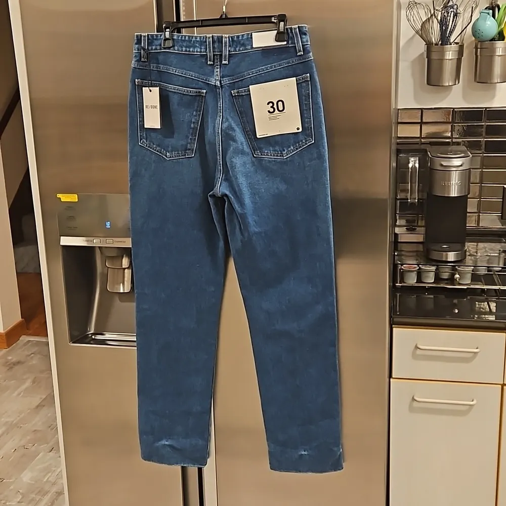 💕RE/DONE💕 70s Cigarette Jeans ~ River Blue 30 NWT - Image 7