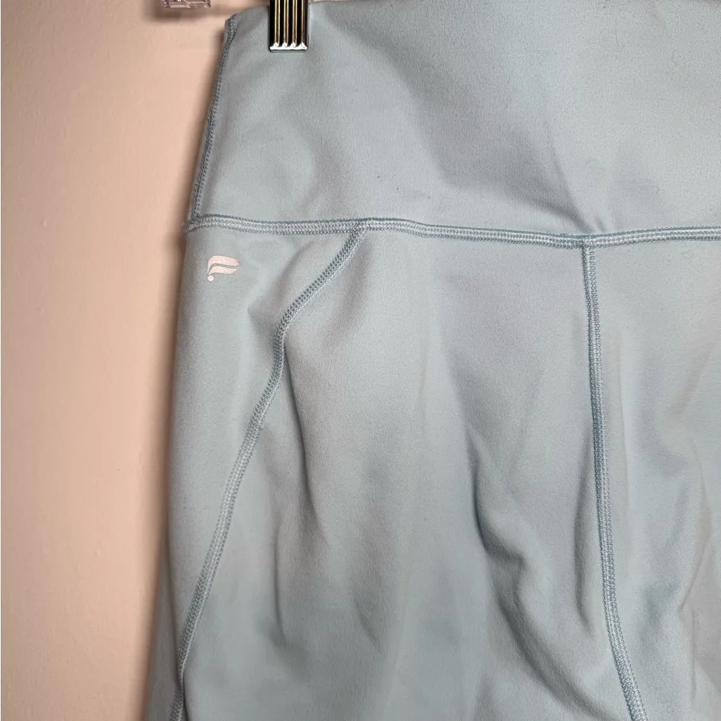 Fabletics Sky Blue PowerHold Leggings Size Medium - Image 4