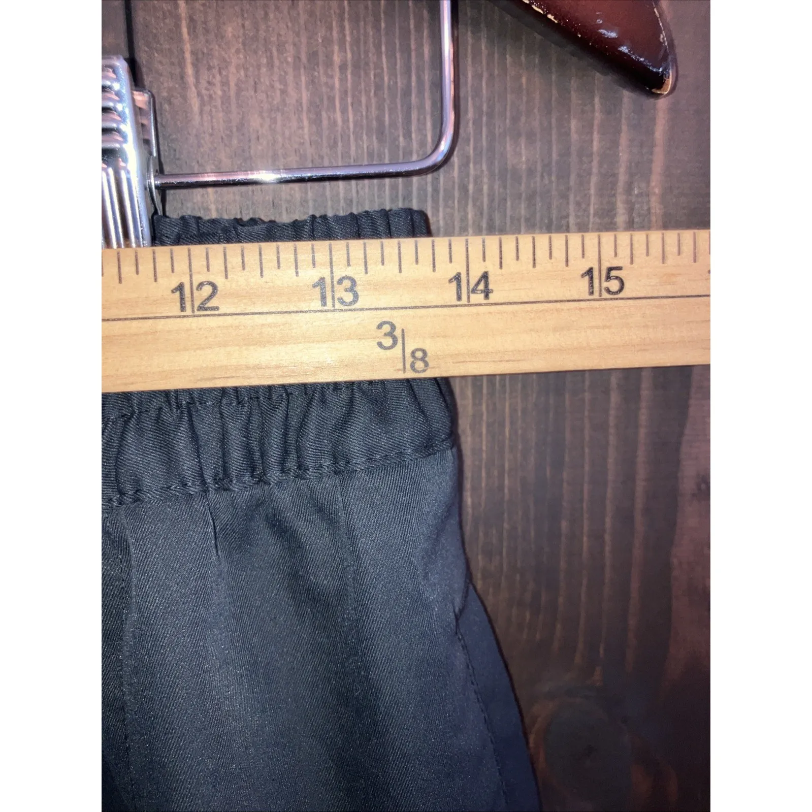 Women's Nike Medium Black Standard Fit Elastic Waist CZ8909 Jogger Swoosh Pants - Image 8