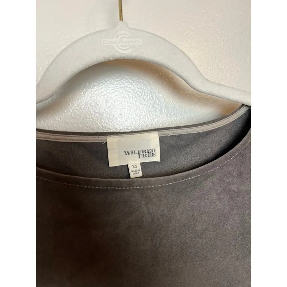 Artizia Wilfred Free Suede Feel Mini Dress Sz. XS - Image 4