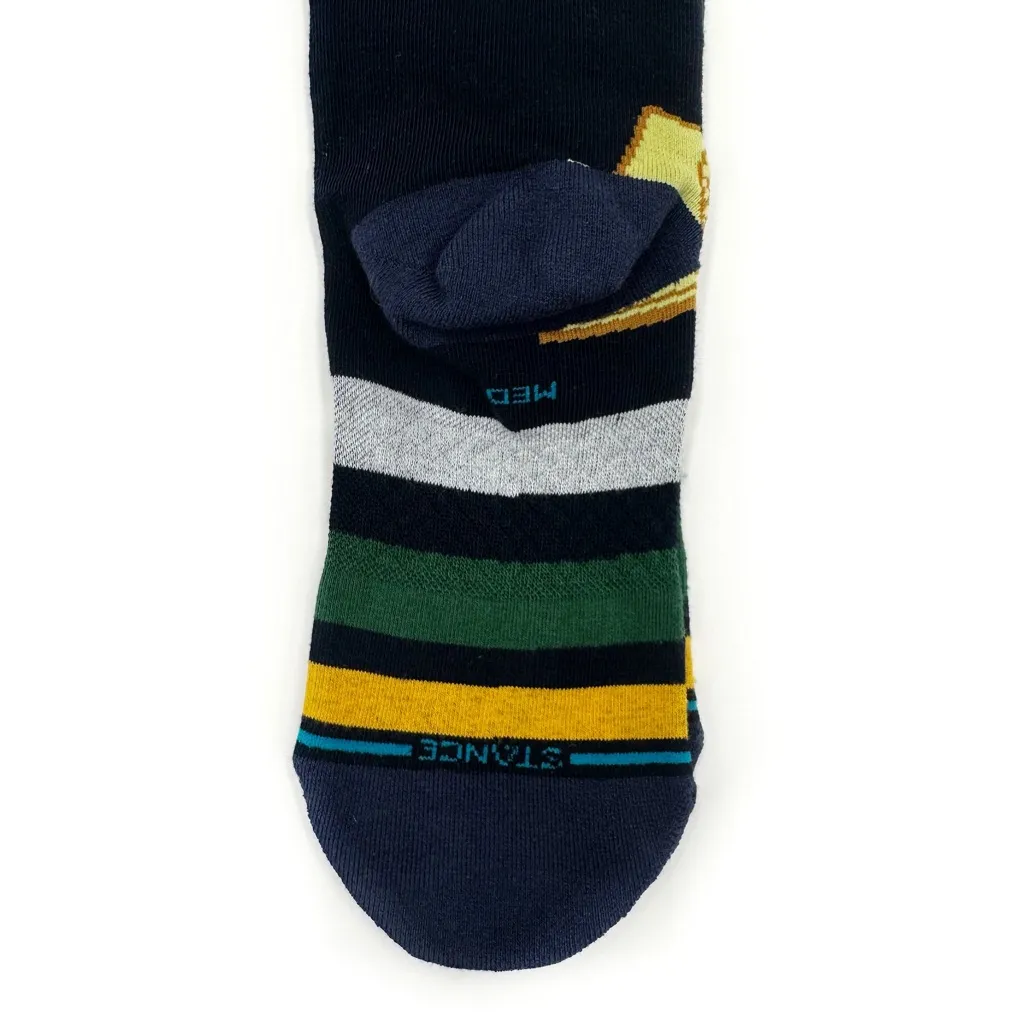 Stance Donovan Mitchell Spida Dunk Crew Socks Medium Mens Womens NBA Fan Gear Blue - Image 5