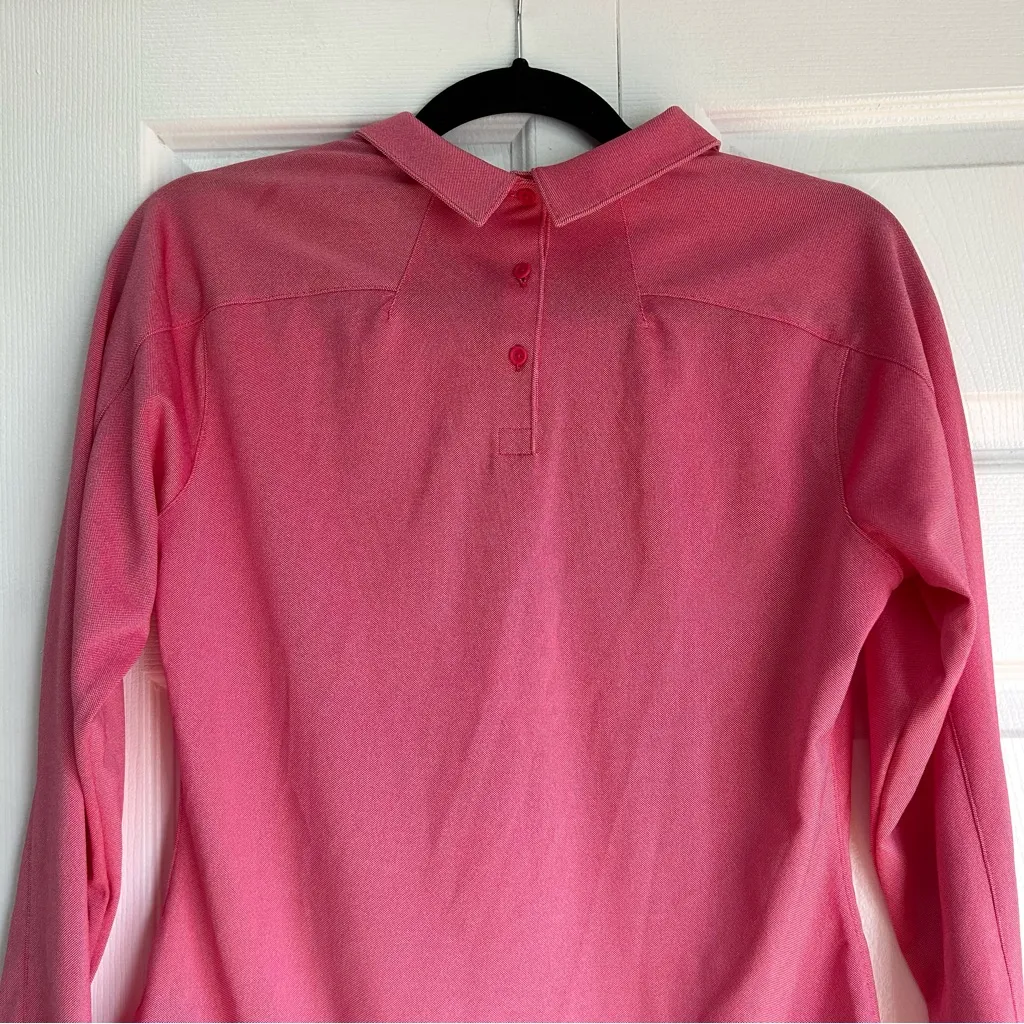 Puma Peter Pan Collar Long Sleeve Polo - Image 3