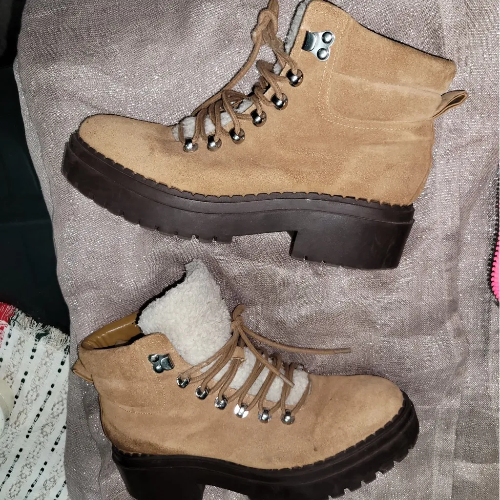 Marc Fisher Tan Winter Boots - Image 9