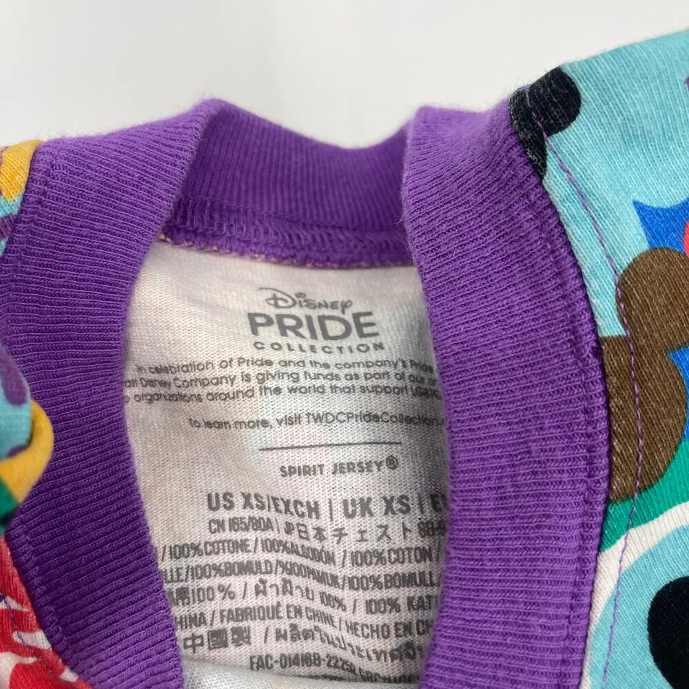 Disney Pride Collection Spirit Jersey Mickey Mouse for Adults Unisex XS - Image 10
