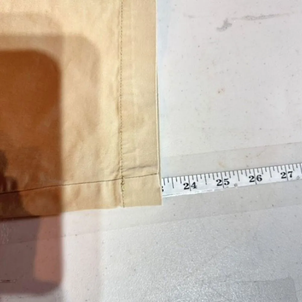 Gap Women's Flat Front Downtown Slim‎ City Cropped Pants Khaki Size 6 Petite - Image 16