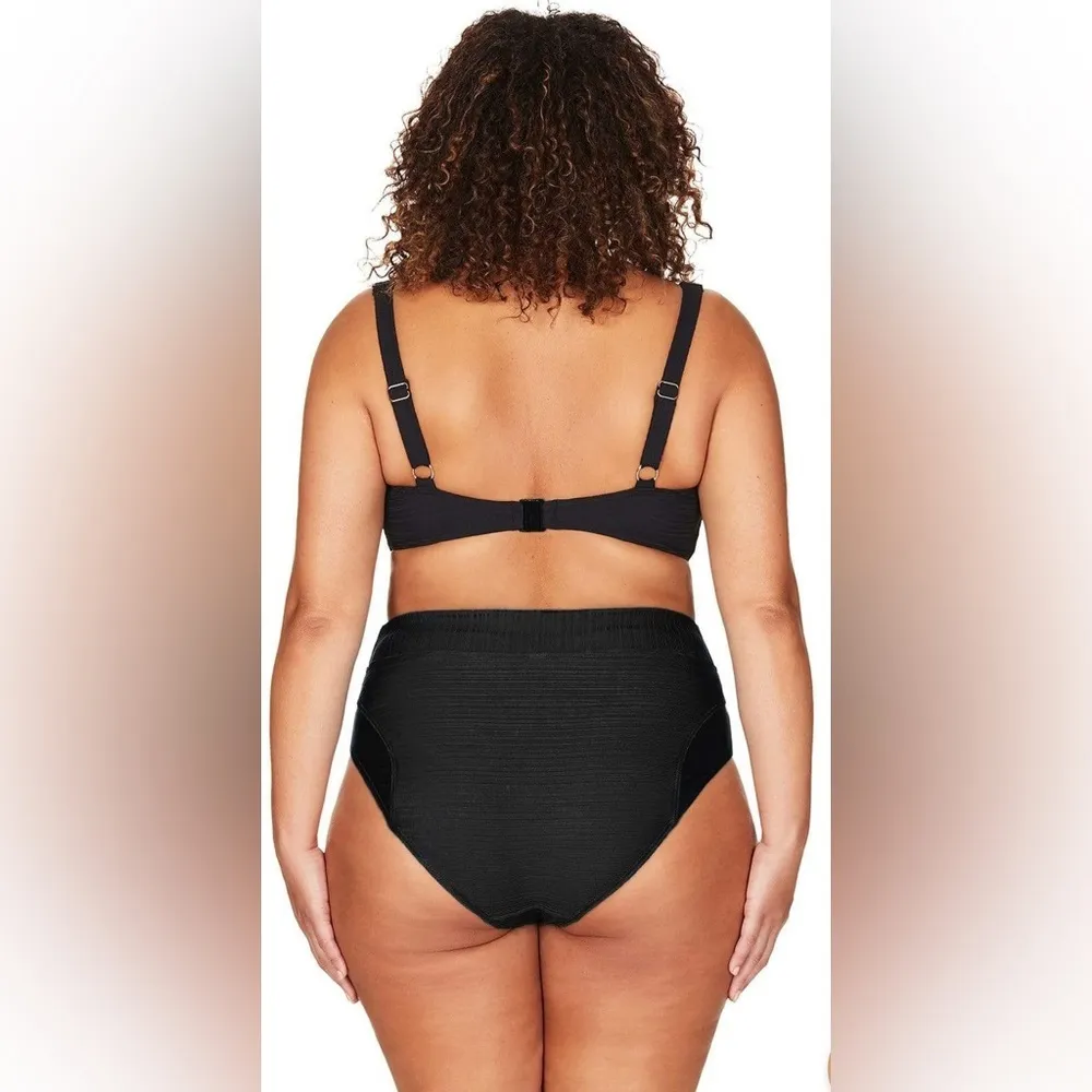 Artesands Aria Giotto High Waist bikini bottoms, 8+ Black - Image 3