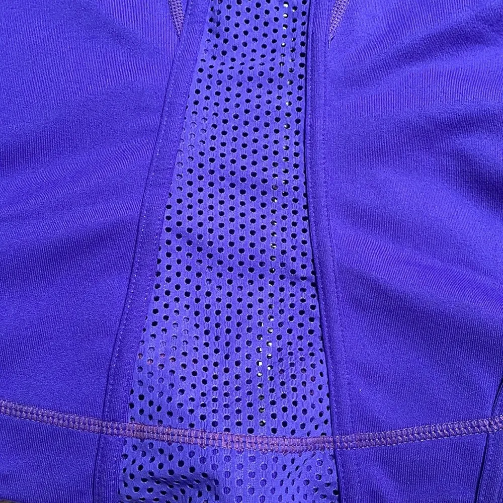 - Zella zippered workout jacket with mesh in Purple size L - Image 7