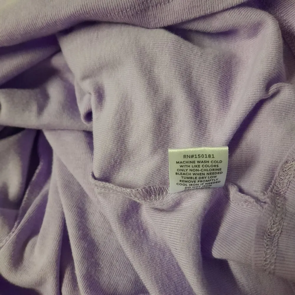 AC DC Tank Dress Womens Plus XXL Purple Sleeveless Stretch Short Casual - Image 10