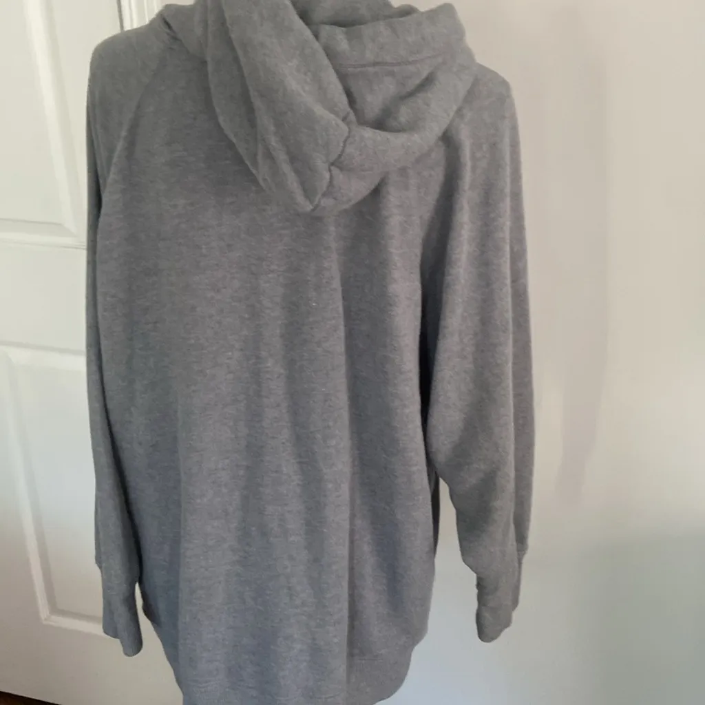 Aerie Charcoal pull over Hoodie - Image 4