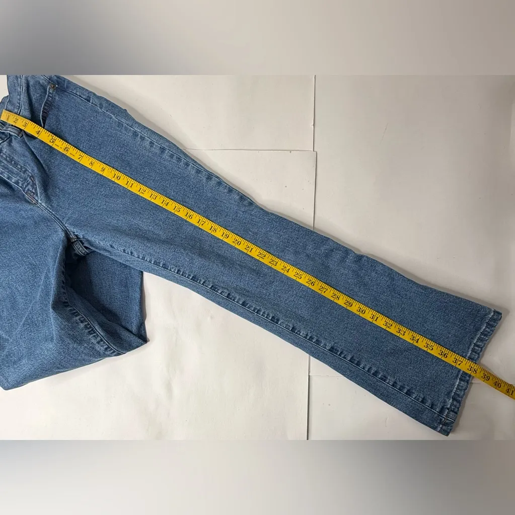 Lauren Ralph Lauren Jeans Petite Womens Size 6P Medium Wash Straight Leg Preppy‎ - Image 6