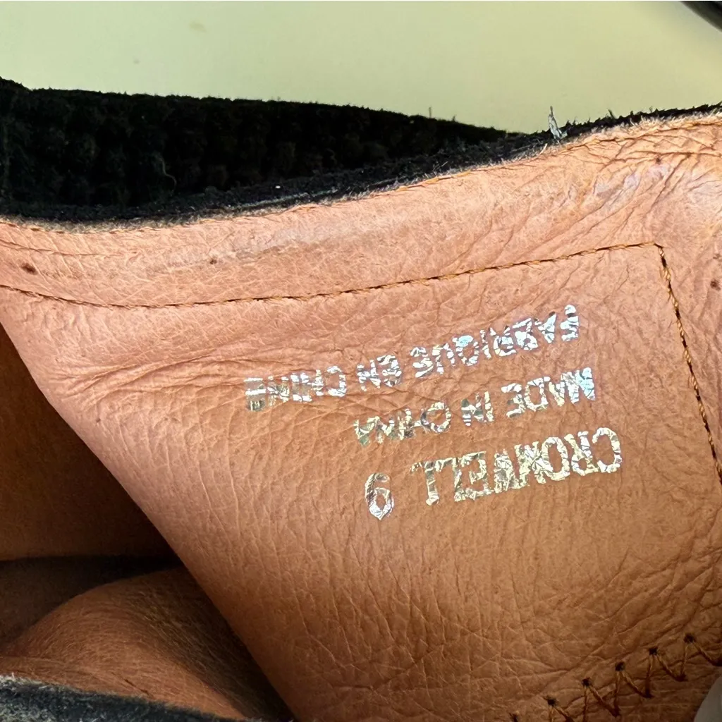 Jeffrey Campbell CROMWELL Black Ankle Booties Sleek‎ Design cowgirl country 9 - Image 9