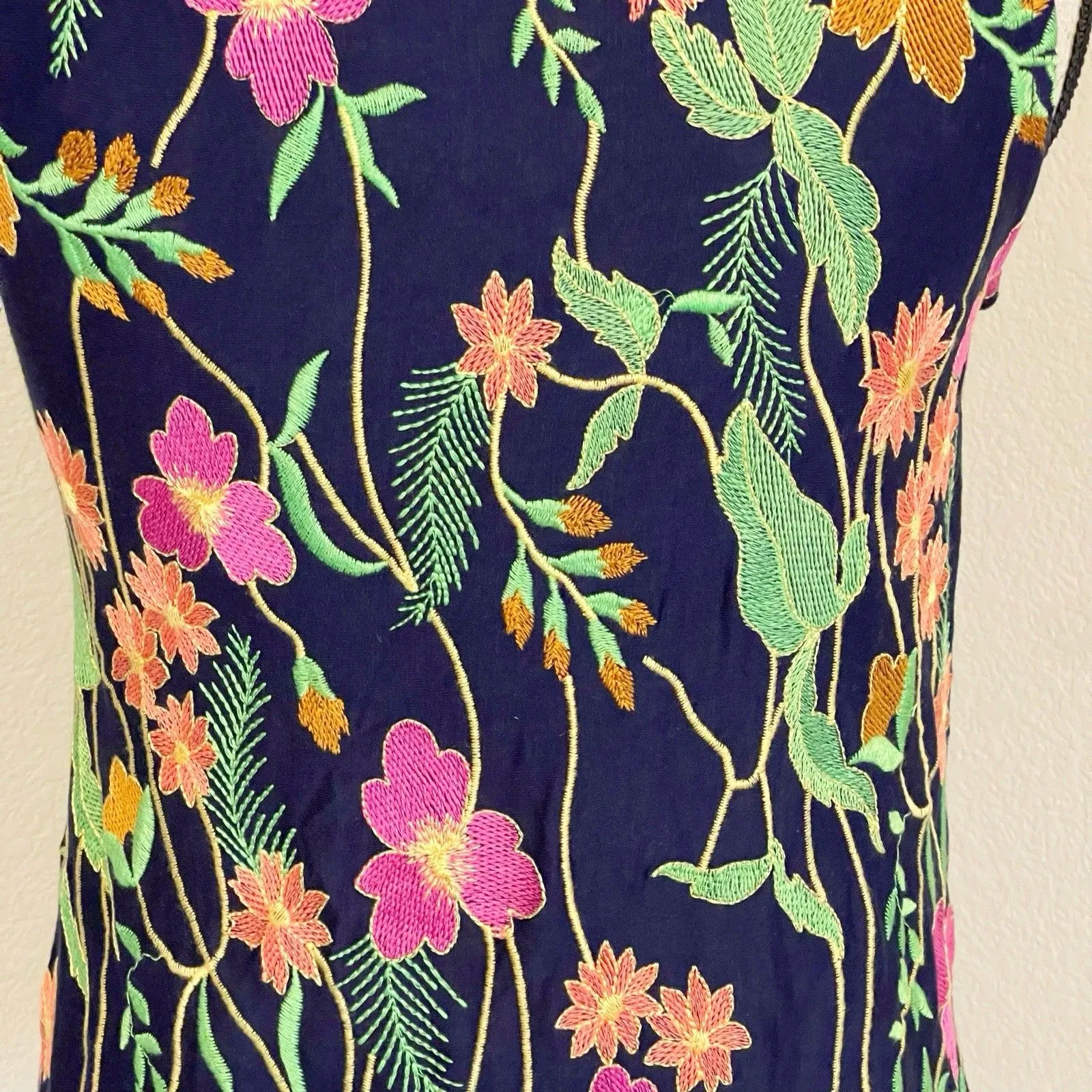 Anthropologie Meadow Rue Womens Blouse Sz XS Floral Embroidered Boho Bohemian - Image 5