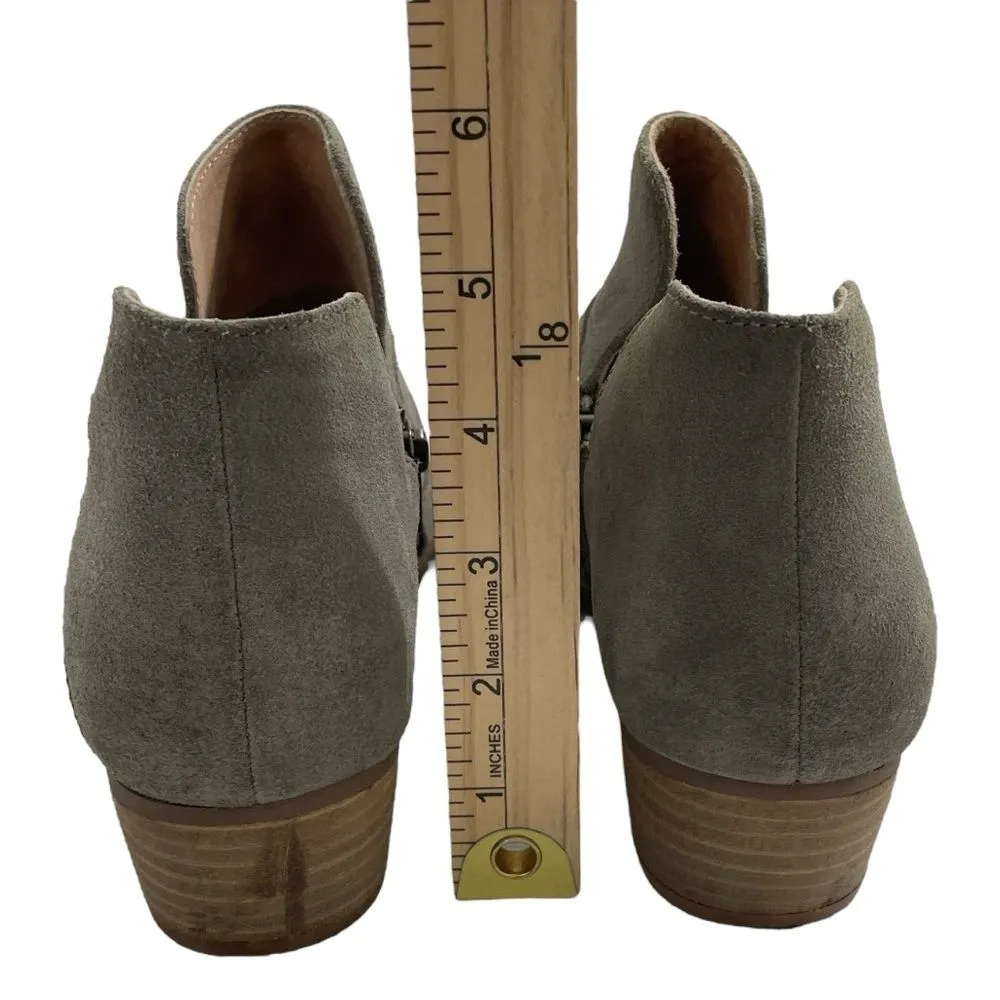 Seychelles Leather Woven Ankle Booties‎ Size 7.5 Boot Shoes - Image 5