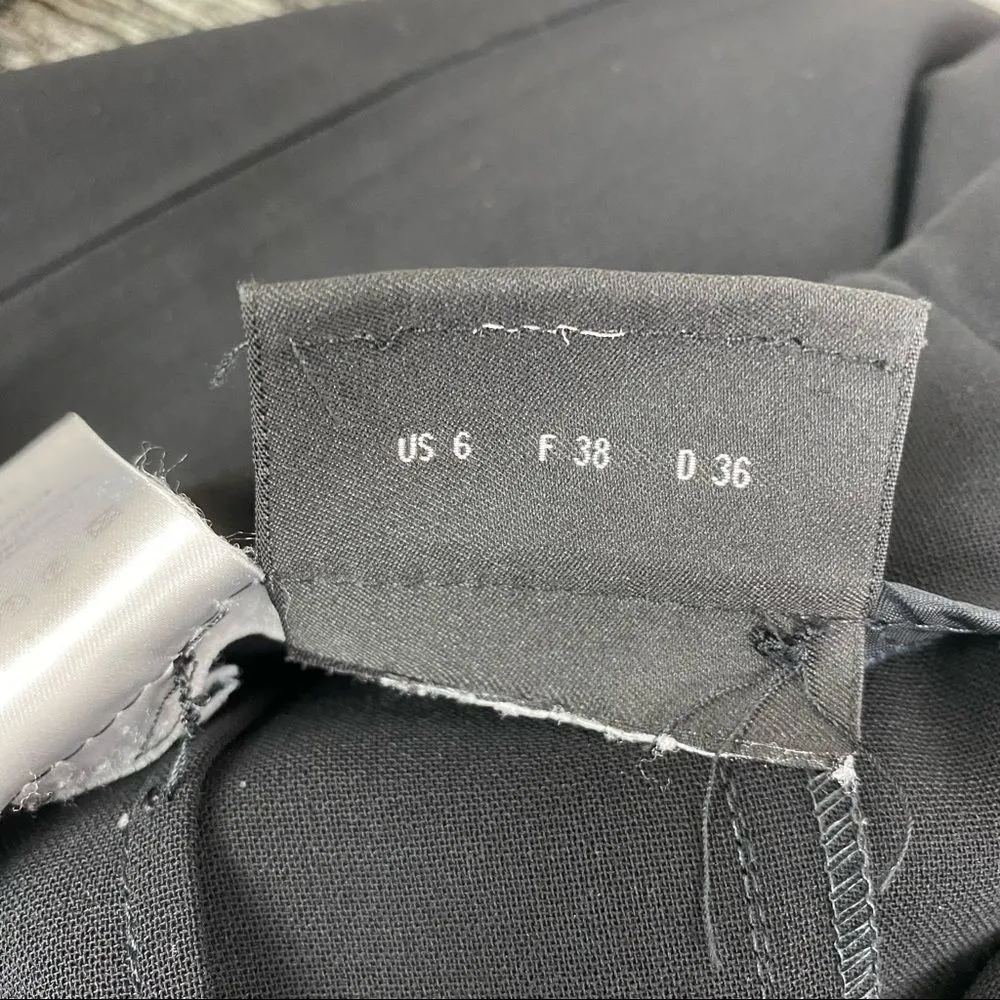 Akris Black Side Zip Straight Leg Trouser Pants 6 - Image 5