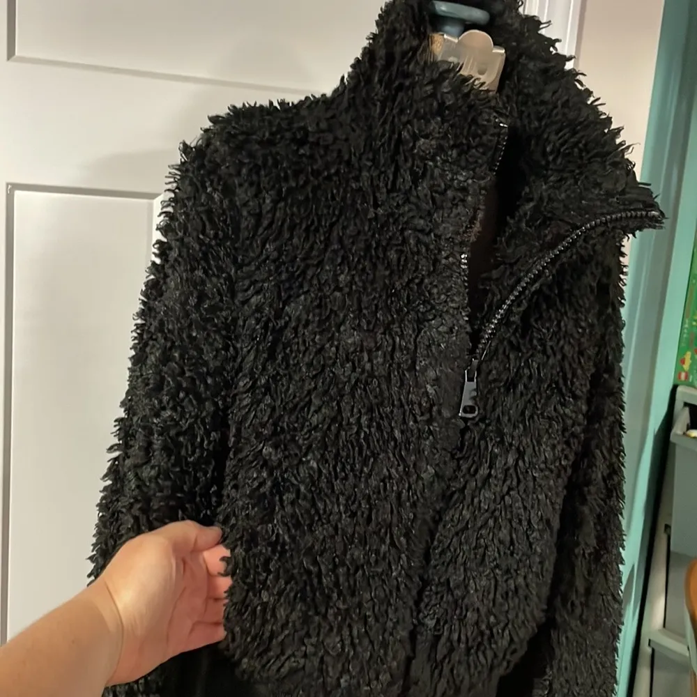 Zara trf collection zip up coat Size XS - Image 3