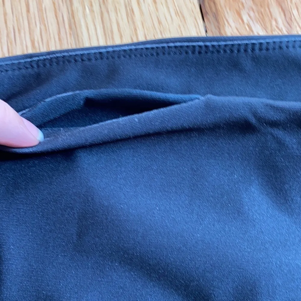 BCBGMaxAzria Iris Velvet Stripe Ombré Leggings M Legging Comfort Athleisure‎ - Image 10