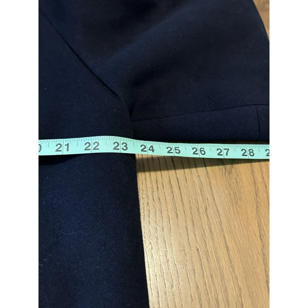 Shagmoor Blue Wool Long‎ Jacket 1900's Trench Coat Sz Measured VTG Designer - Image 5