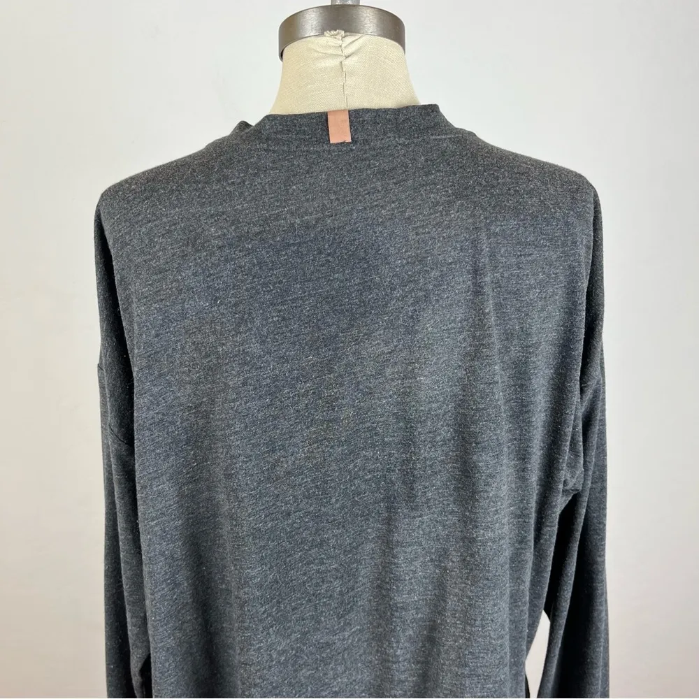 Lunya Grey Long Sleeve Pocket Tee - Image 7