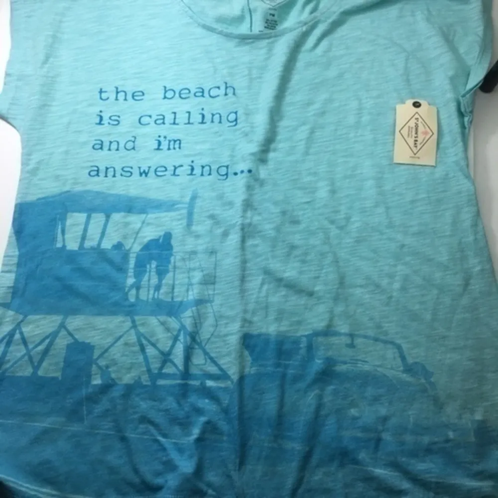 beach wear T shirt  st johns bay PM - Image 6