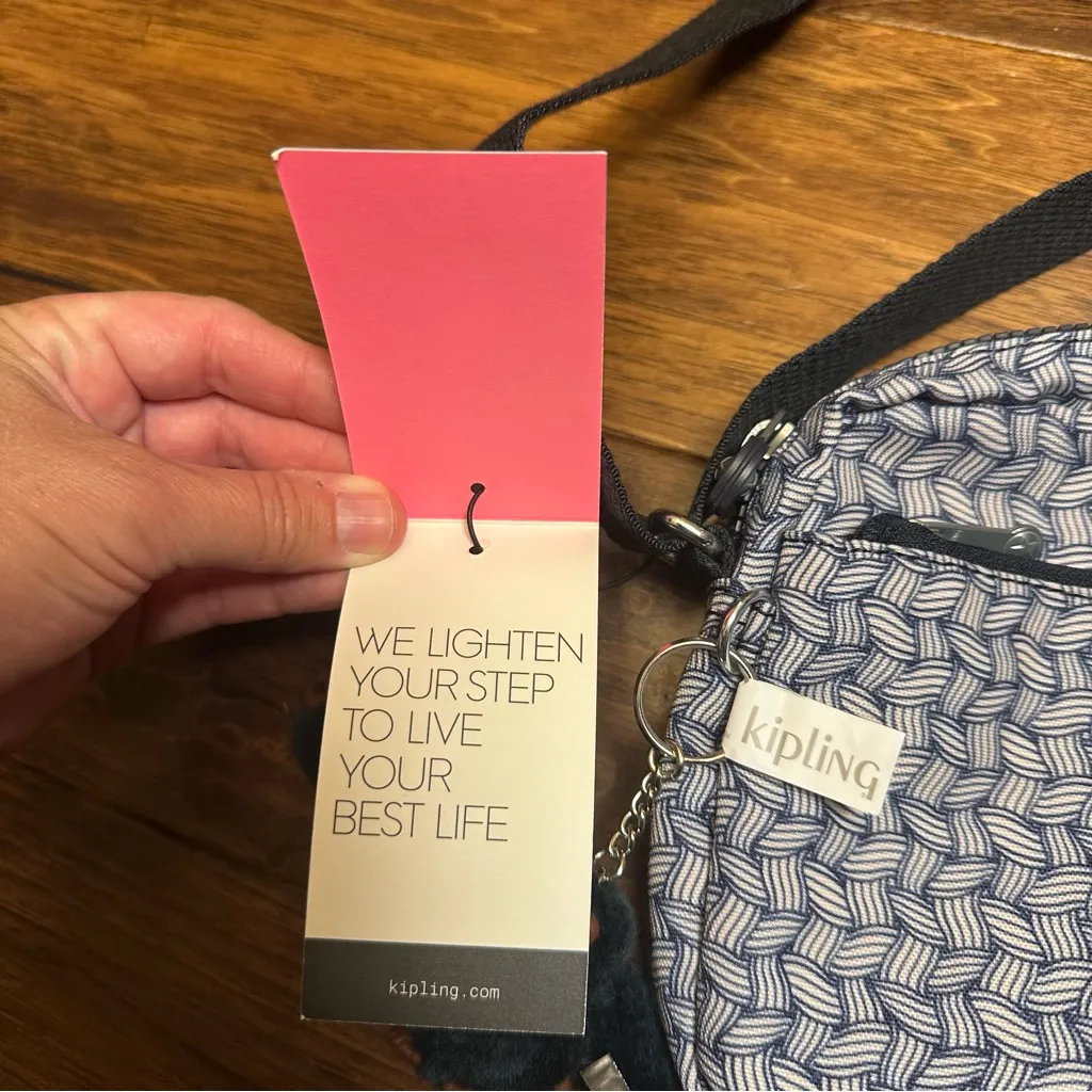 Kipling Damian Up Crossbody Bag Groovy Vines New With Tags NWT - Image 6