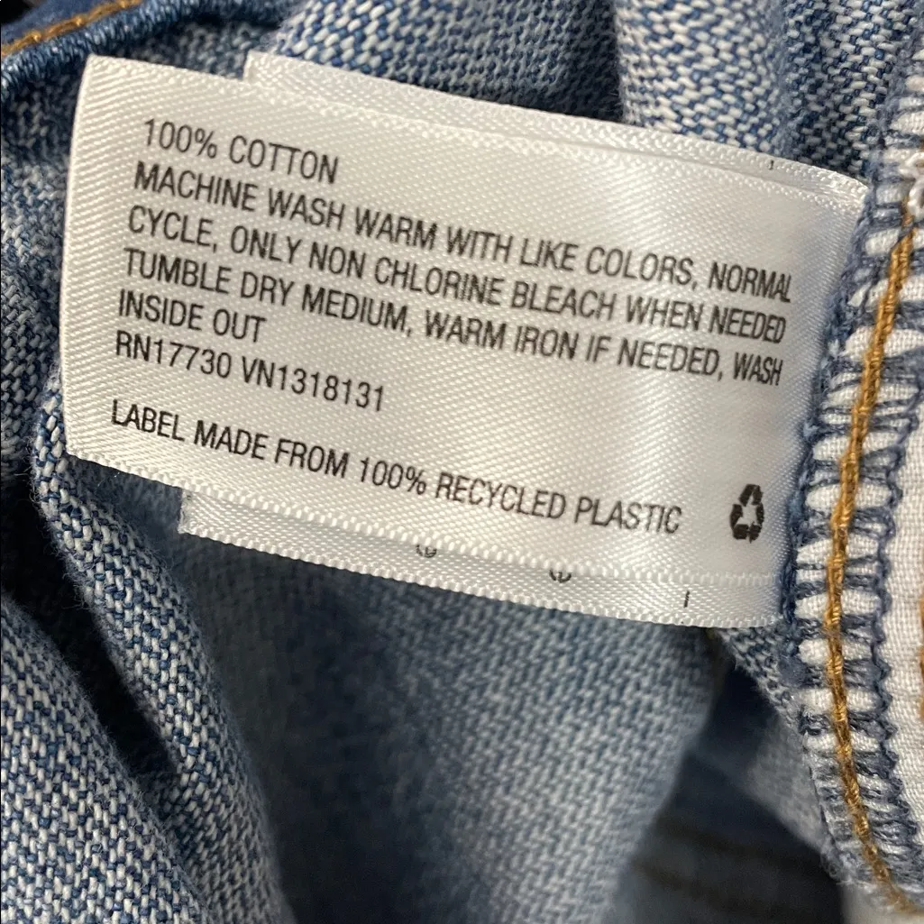 Universal Thread Boyfriend Cargo Blue Jeans - Image 6