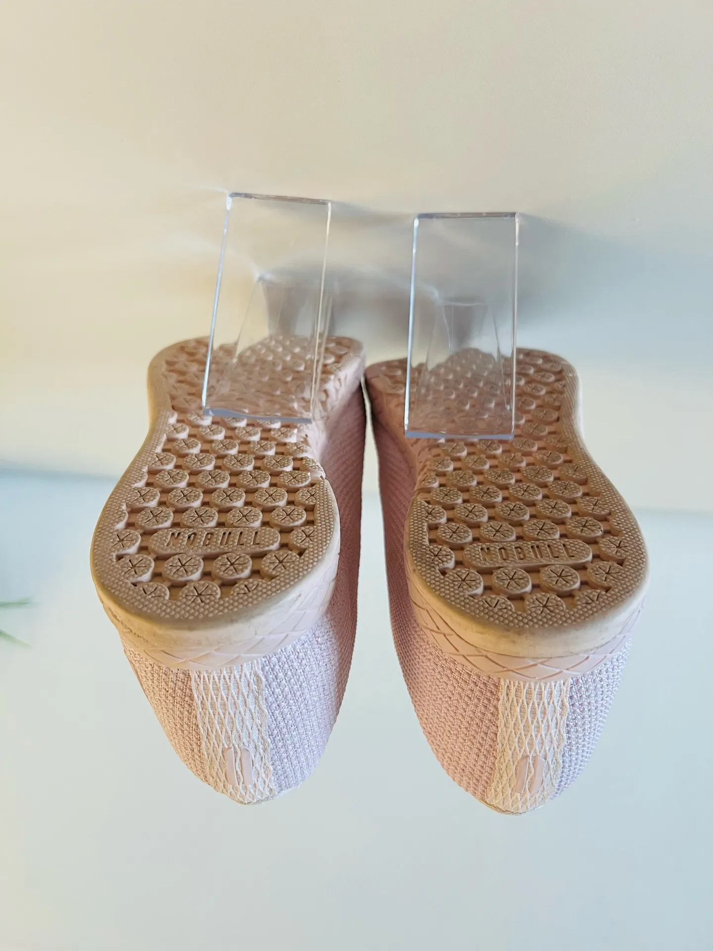 NOBULL Women's Light Pink Sneakers size 8.5 - Image 5