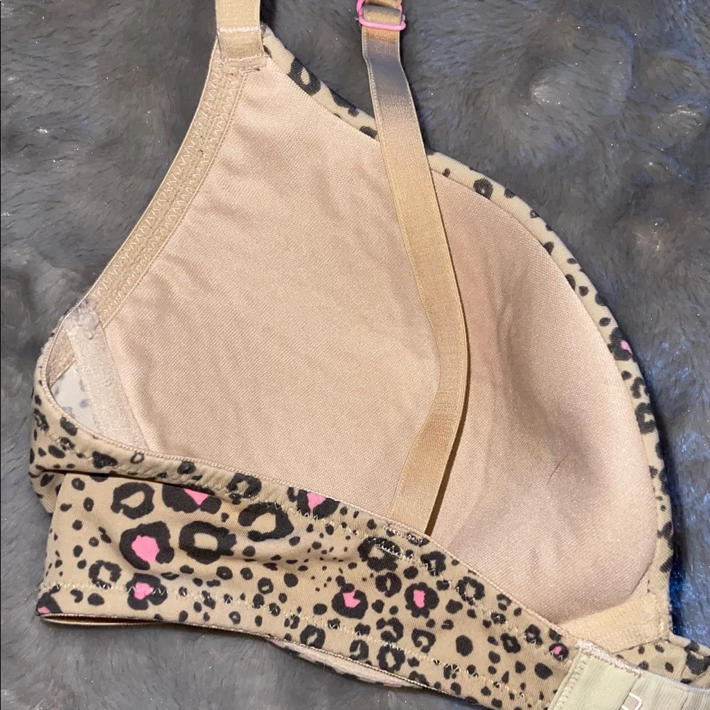 Xhilaration Leopard Print Push-Up T-Shirt Bra - Image 6