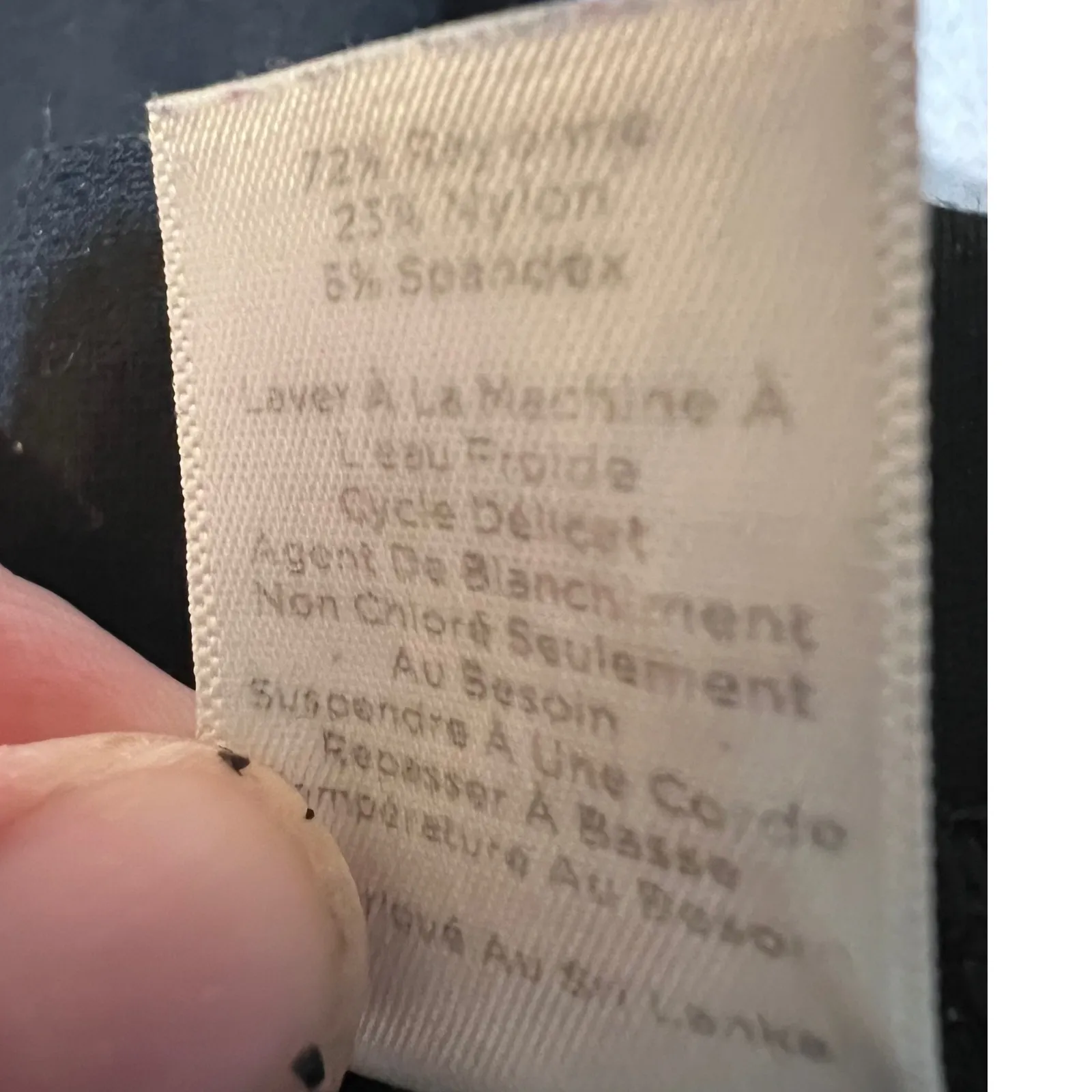 Talbots Elastic Waist Dress Pants Womens Medium Black Elastic Waist Dressy - Image 6