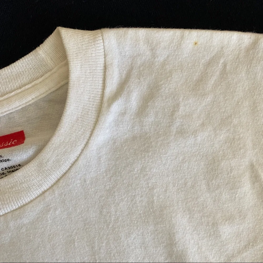 Vans White Crop Top - Image 3