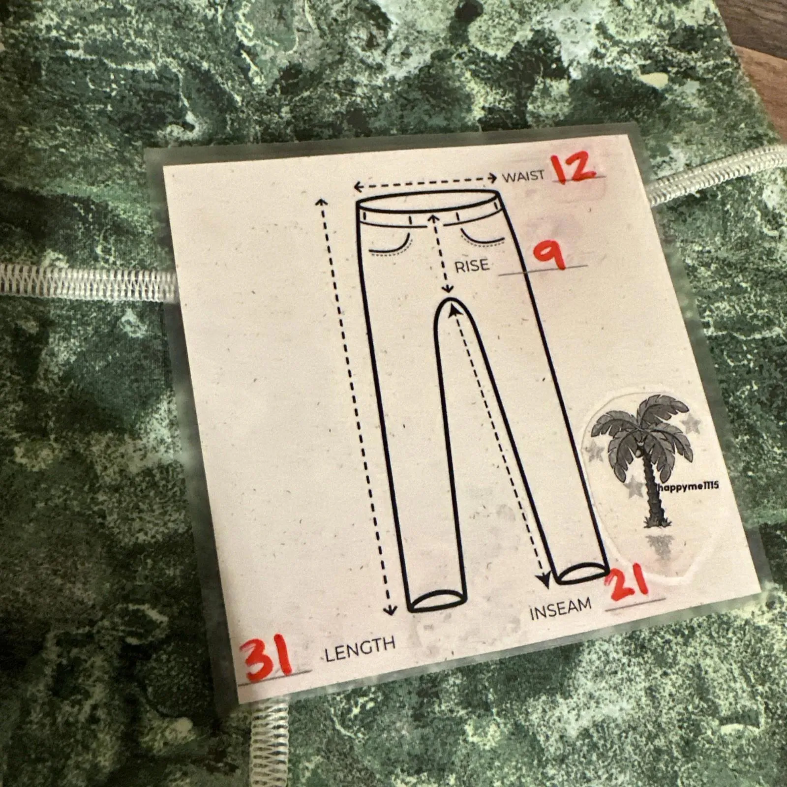 THE NORTH FACE Elevation 7/8 Lime Cream Leggings Womens Small - Image 7