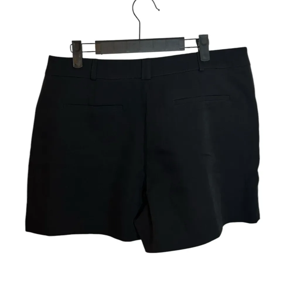 simply styled Nwt  Black Pleated Suiting Shorts - Image 2