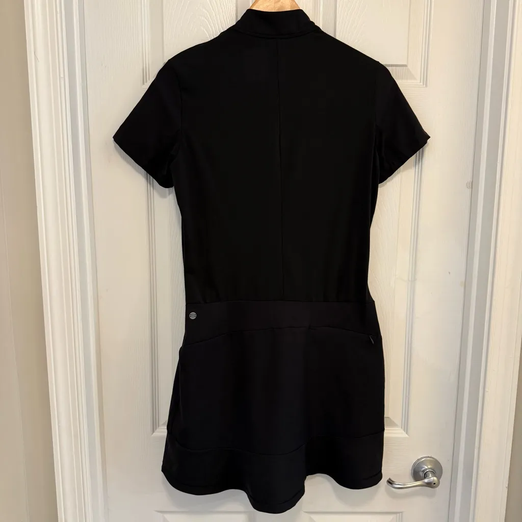 EUC Adidas Quarter Zip Frill Golf Dress - Image 3