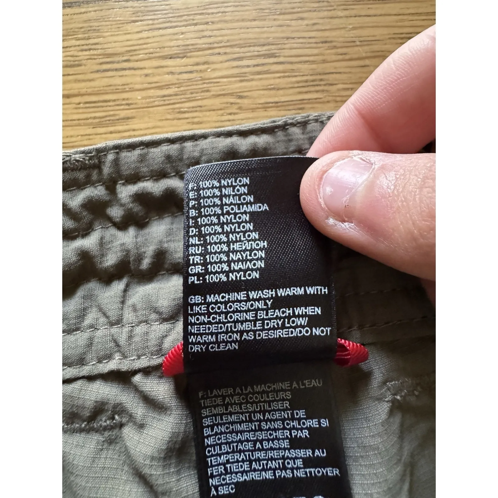 The North Face Shorts Women Size 6 Green Bermuda Hiking Nylon Quick Dry Outdoor - Image 11