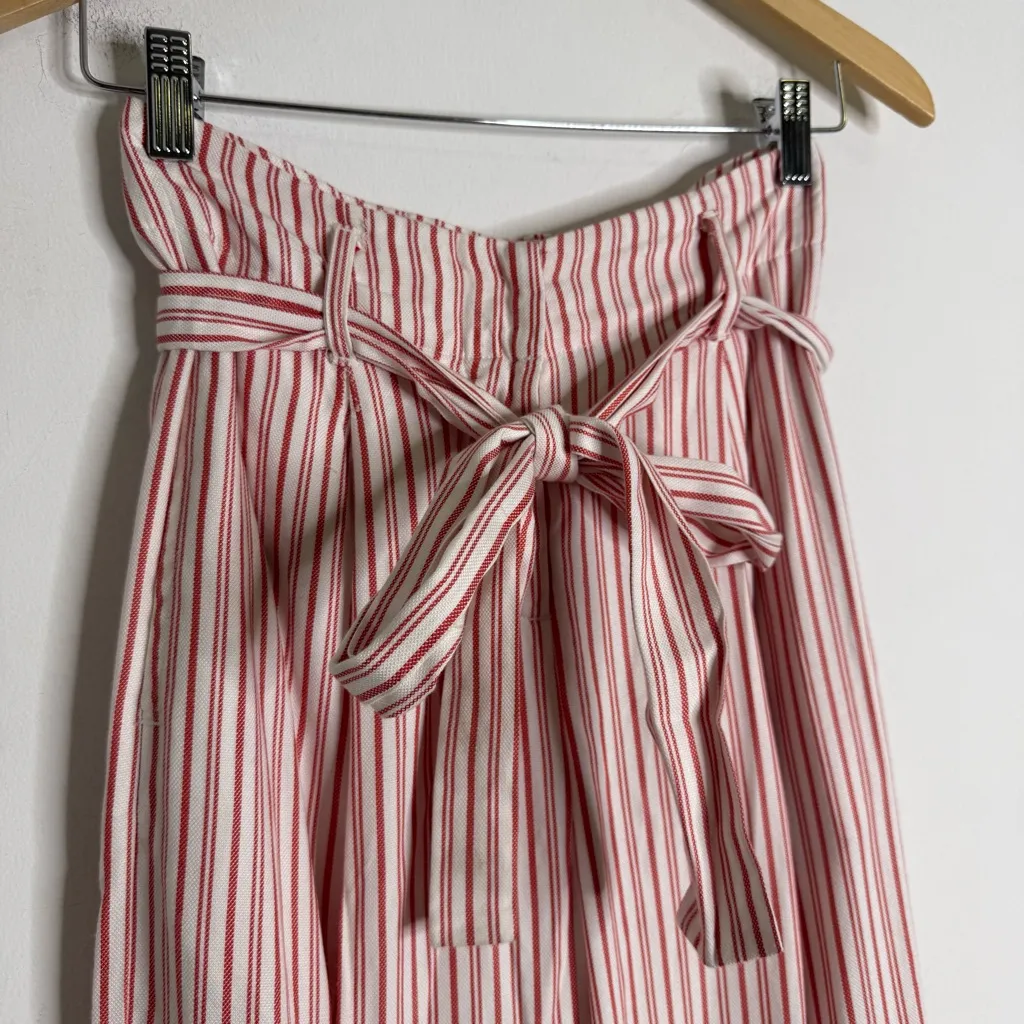Joules Red & White Striped Wide - Image 8