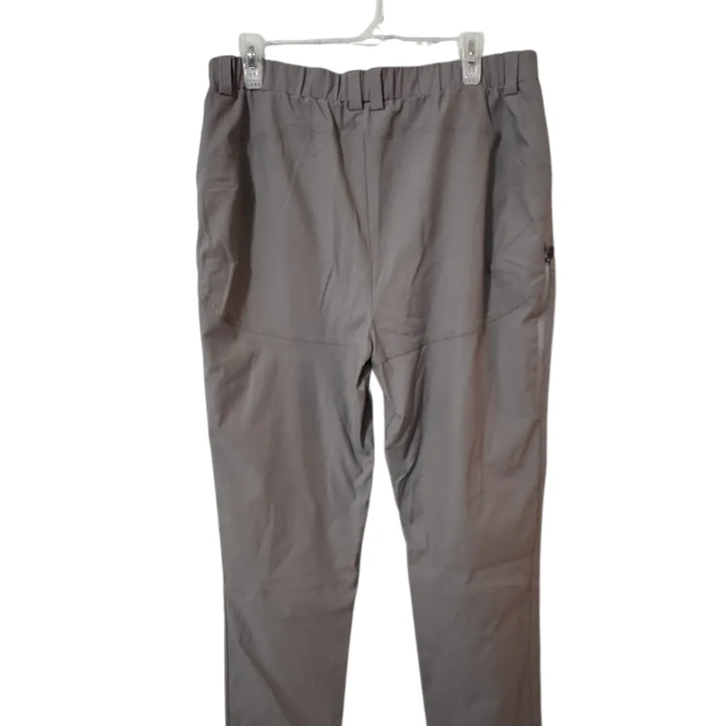 ⚡️Halara Gray Cargo Utility Pants Elastic Waist Pockets NEW - Image 9