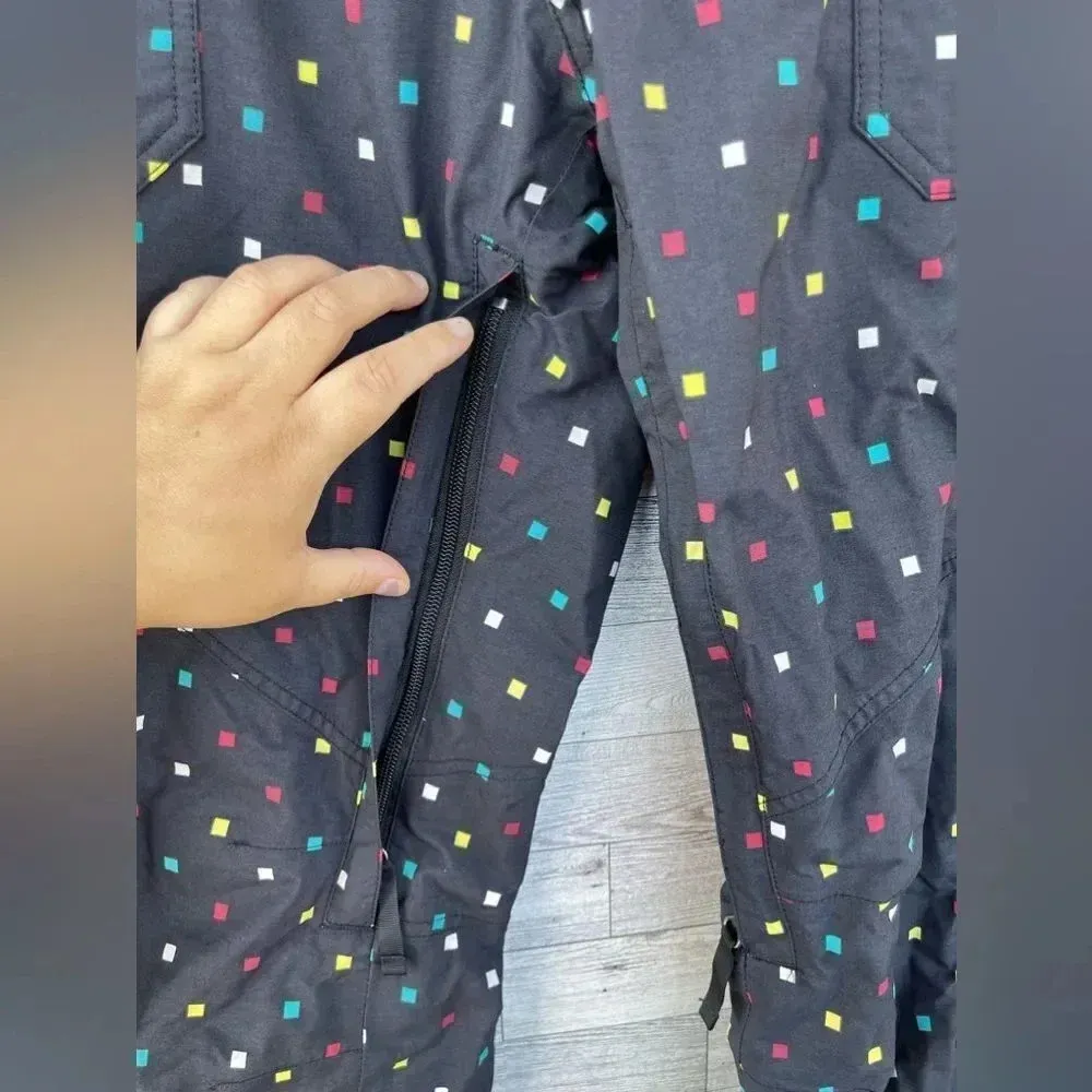 Burton VINTAGE Y2K SKI SNOWBOARDING PANT TROUSER small - Image 7