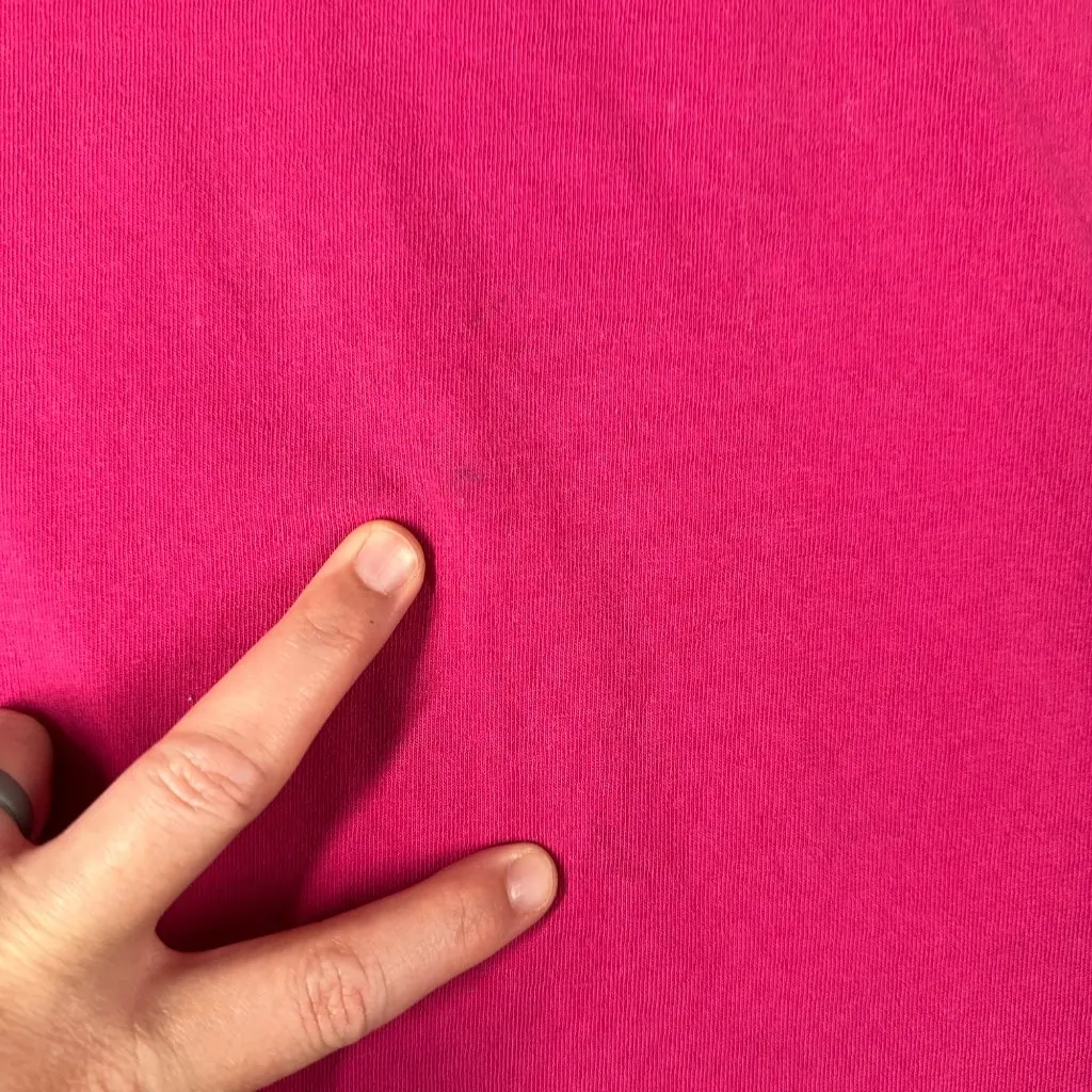 Vtg Jerzees Womens One Size Pink Sea Life Graphic T-Shirt Short Sleeve‎ Dress - Image 6