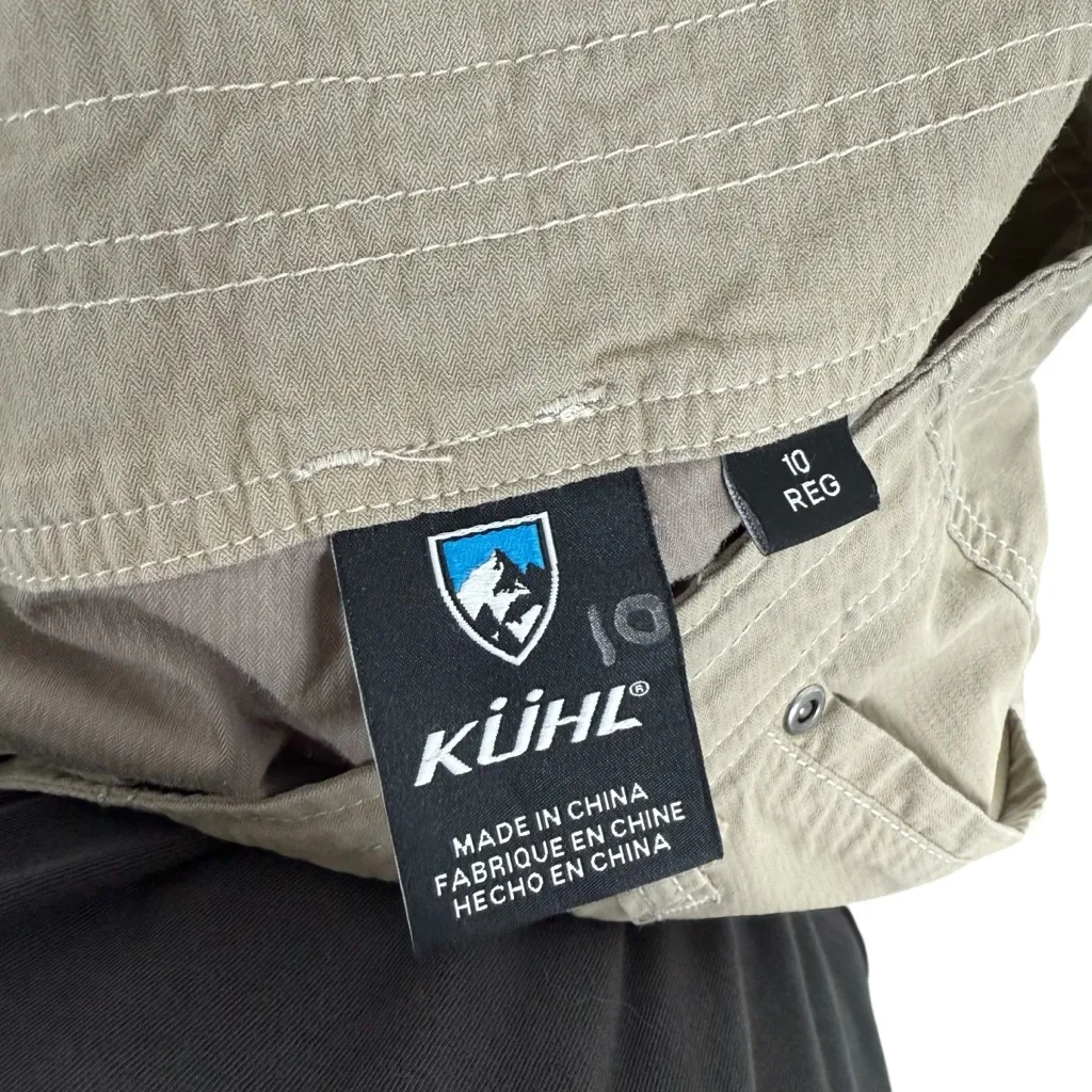 Kuhl Women’s Kendra Lightweight Hiking Pants in Khaki Size 10 - Image 4