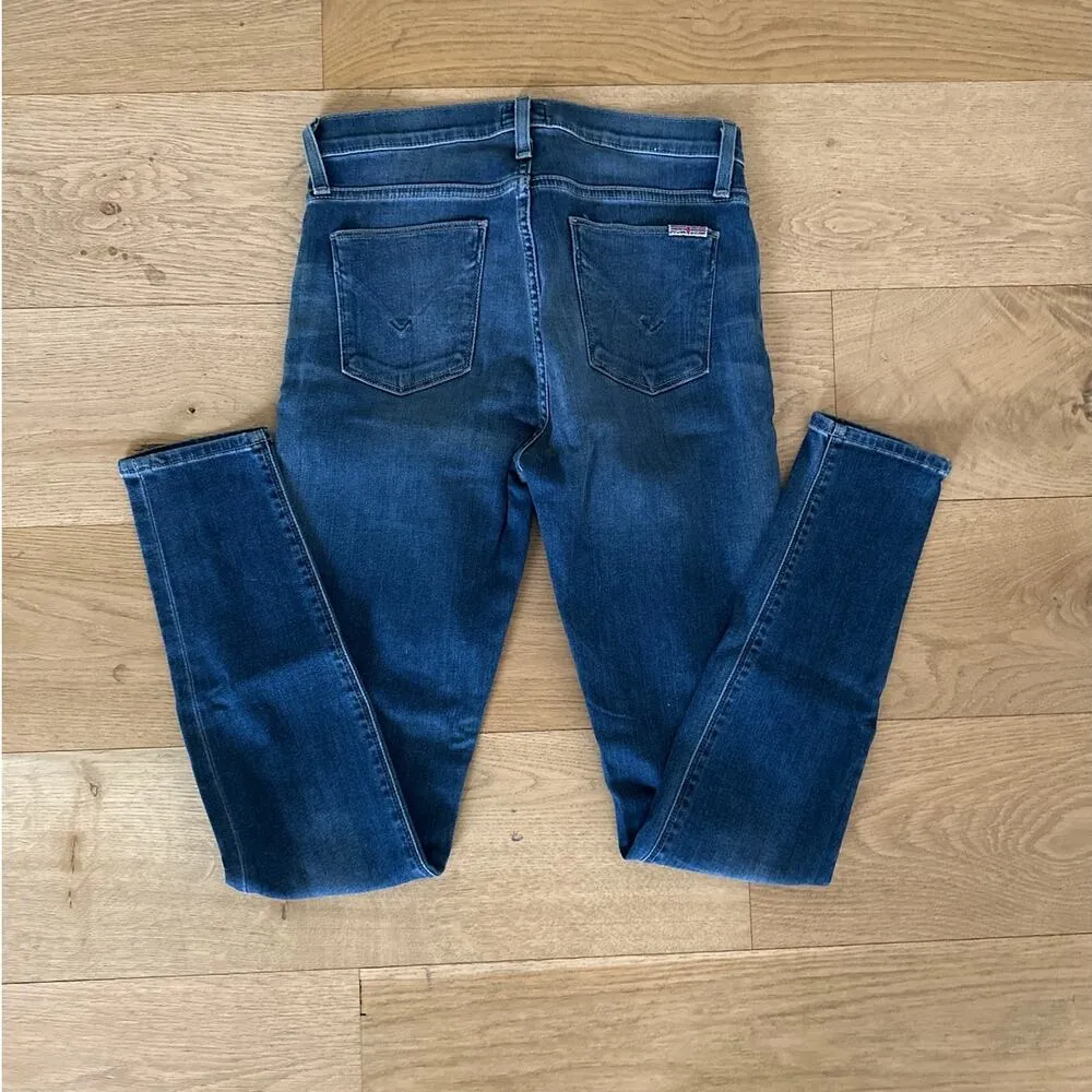 Hudson - Skinny Denim Jeans in Blue - Image 5