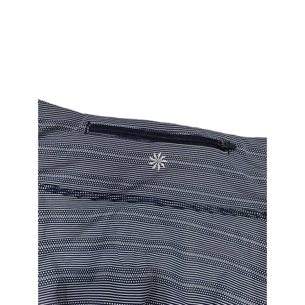 (Sold)Athleta Swagger Skirt Tennis skort NAVY Striped Size Small - Image 4