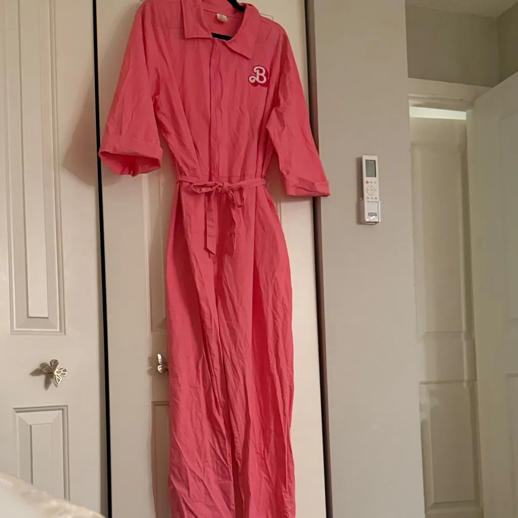 Barbie Pink Women's Jumpsuit Size XL - Image 3