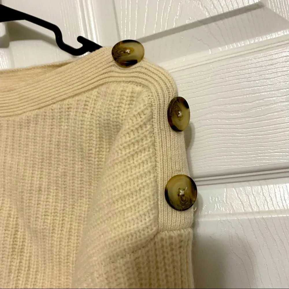 Madewell boatneck bubble-sleeve pullover sweater - Image 6