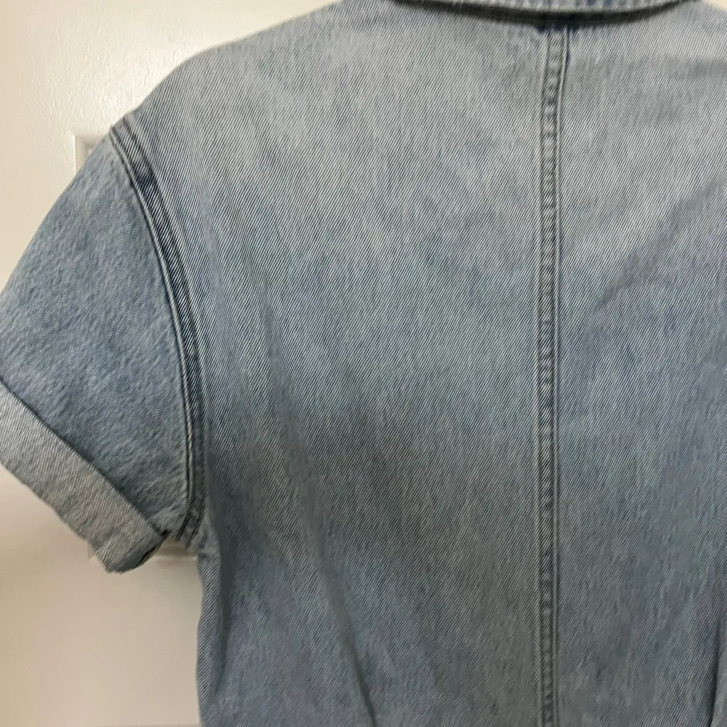 Hidden LA Dylan Denim Romper Size S Blue - Image 6
